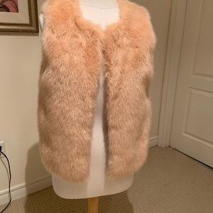 Topshop Faux Fur Vest